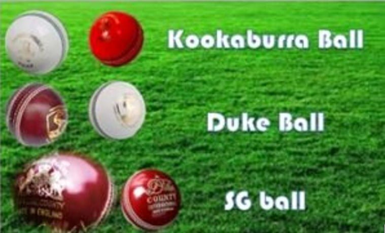 Kookaburra ball-Duke ball-SG ball – कूकाबूरा बॉल, ड्यूक बॉल तथा एसजी बॉल क्या होती हैं और इनमें क्या अंतर है?