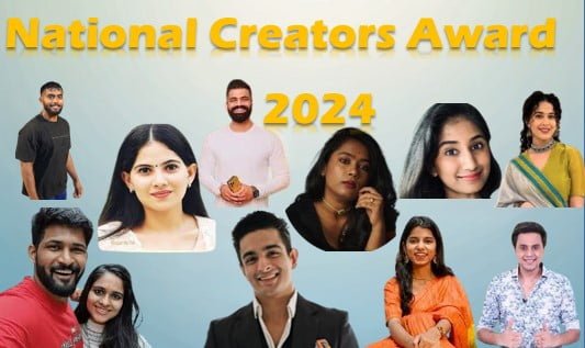 National Creators Awards 2024 – भारत के नेशनल क्रियेटर्स अवार्ड की लिस्ट इस प्रकार है।